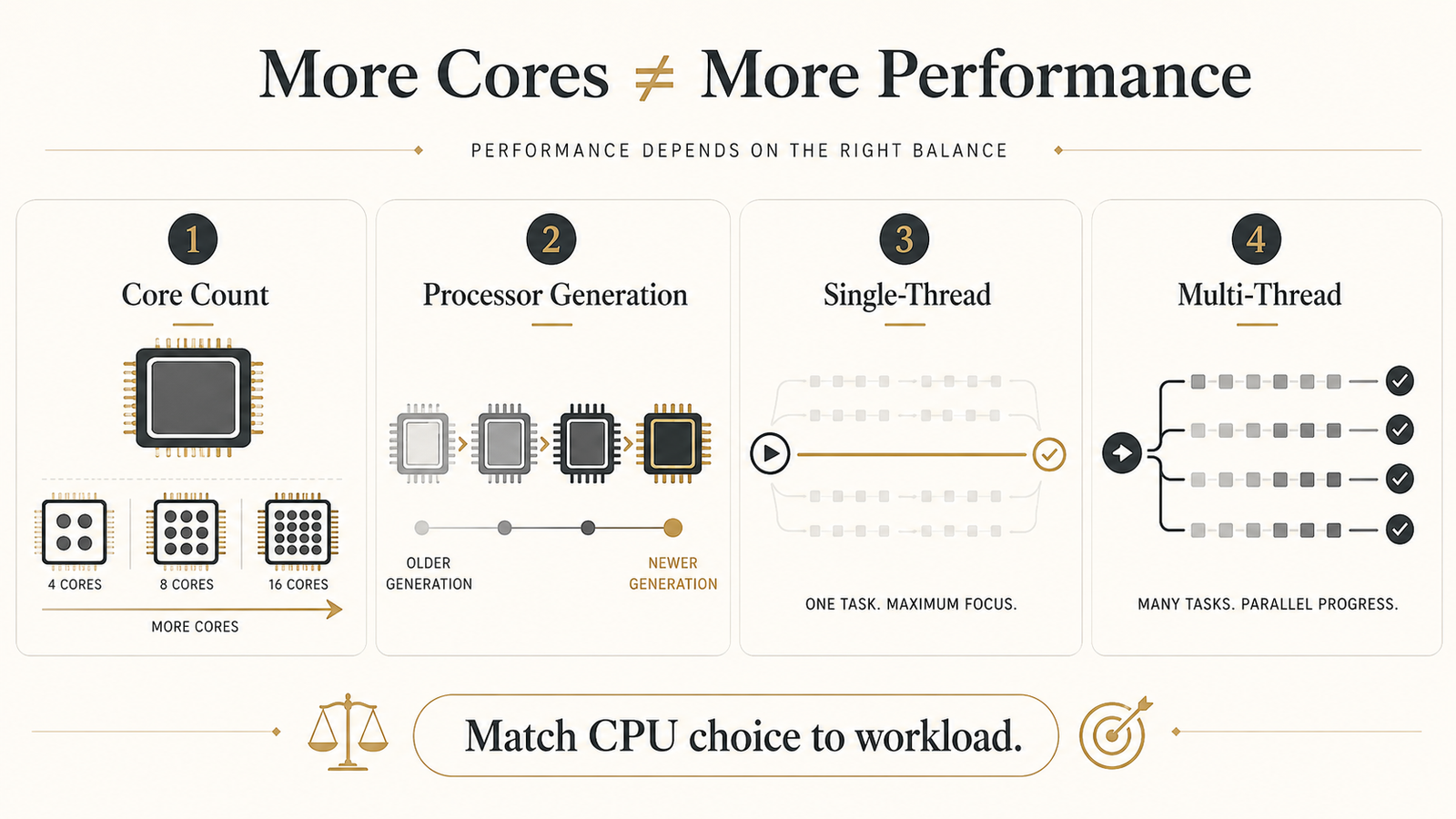 Dedicated server CPU and processor considerations