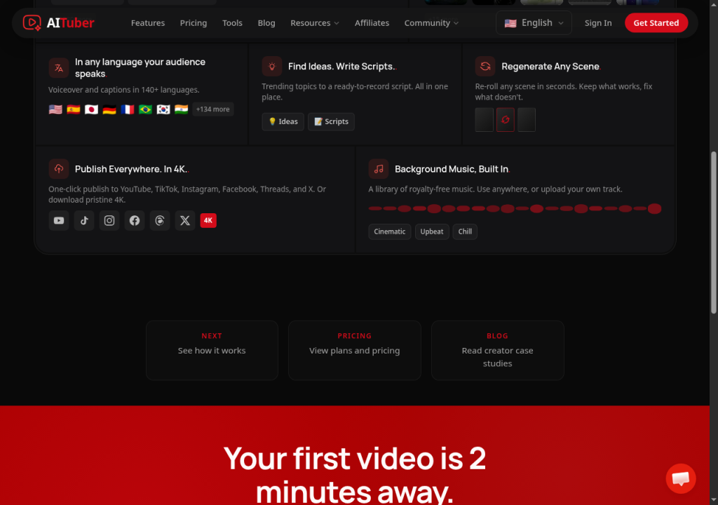 AI Tuber voice and visual style options