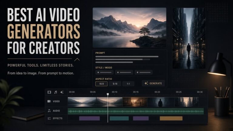 Best AI video generators for creators