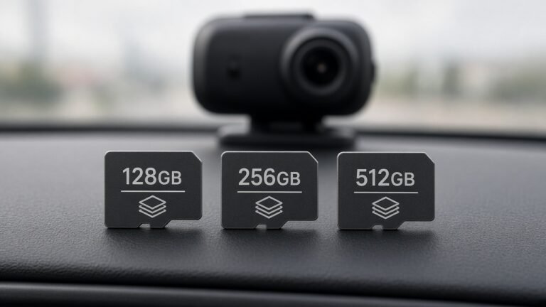 What You Need to Know About dash cam SD card size