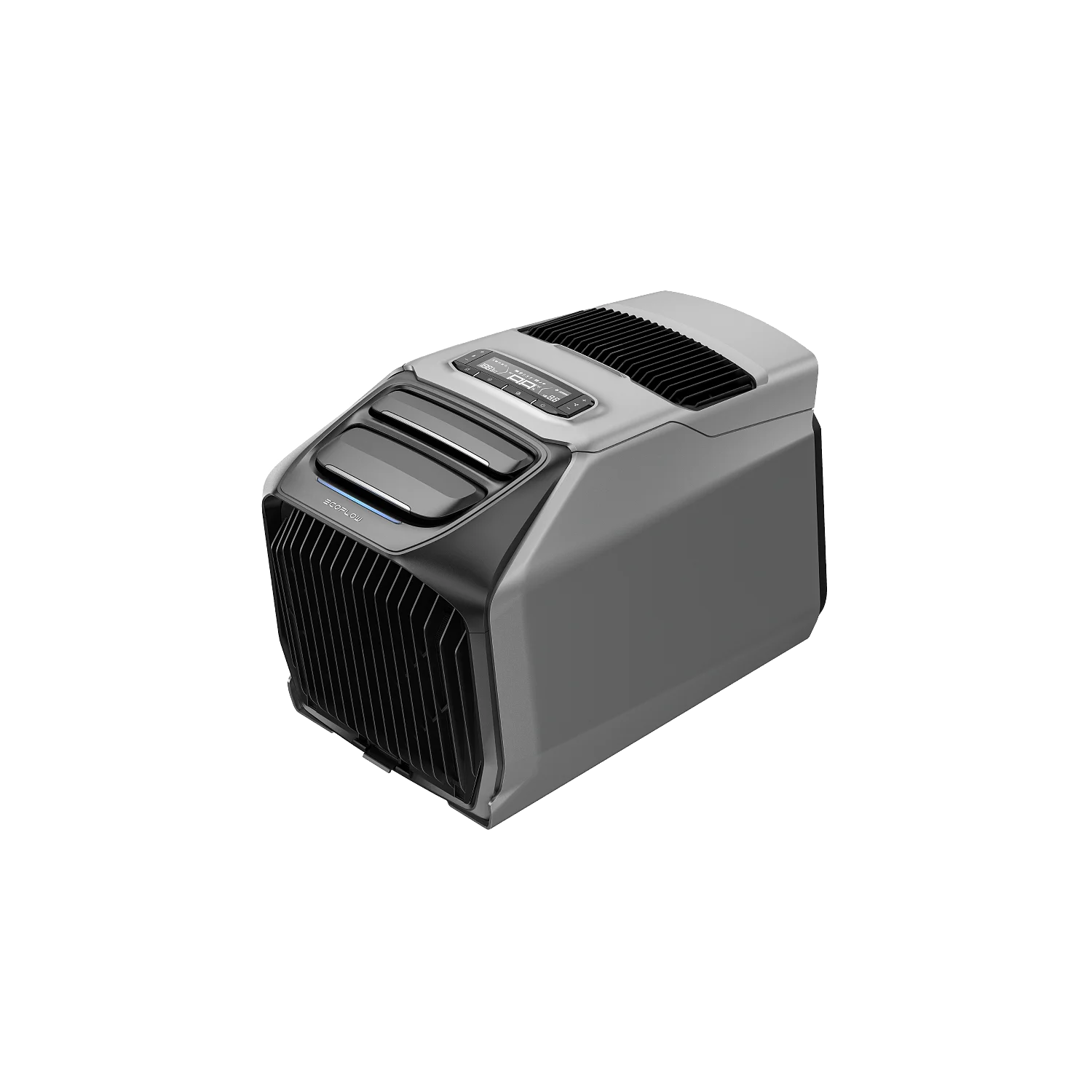 Official EcoFlow WAVE 3 portable air conditioner showing its front grille and top controls