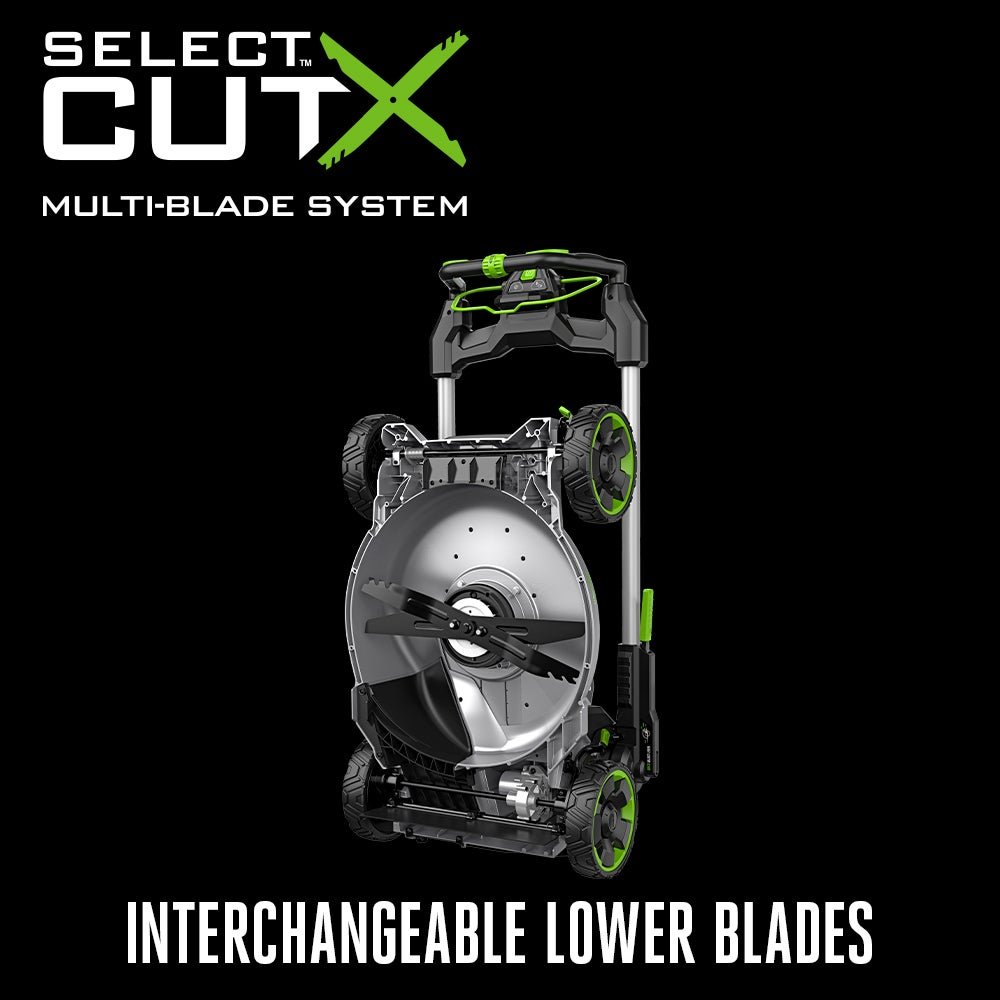 EGO Select Cut multi-blade mower system
