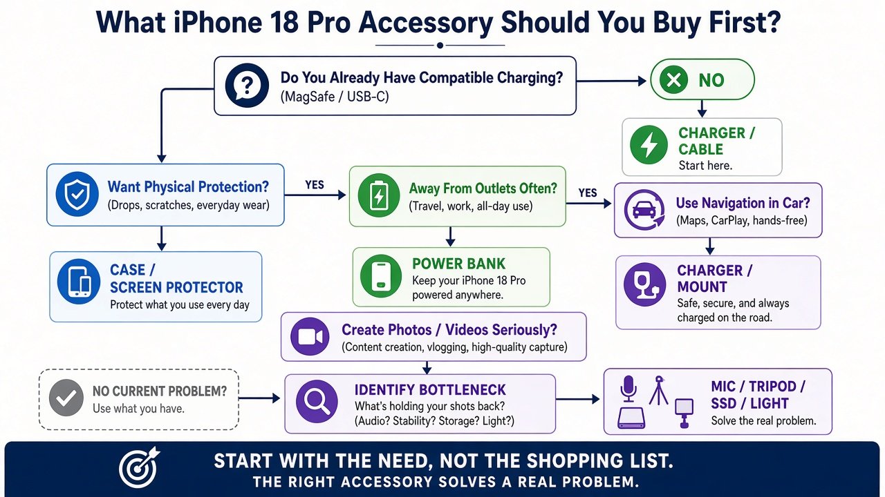 What iPhone 18 Pro accessory to buy first