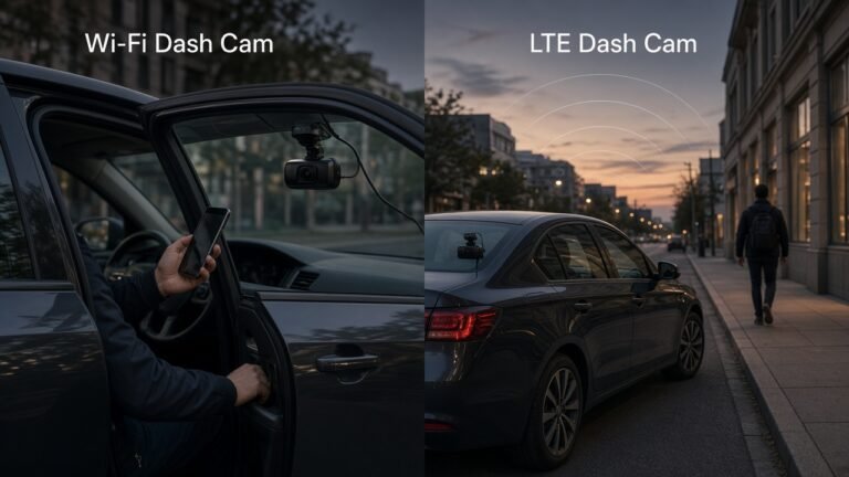 What You Need to Know About LTE Dash Cam vs WiFi Dash Cam