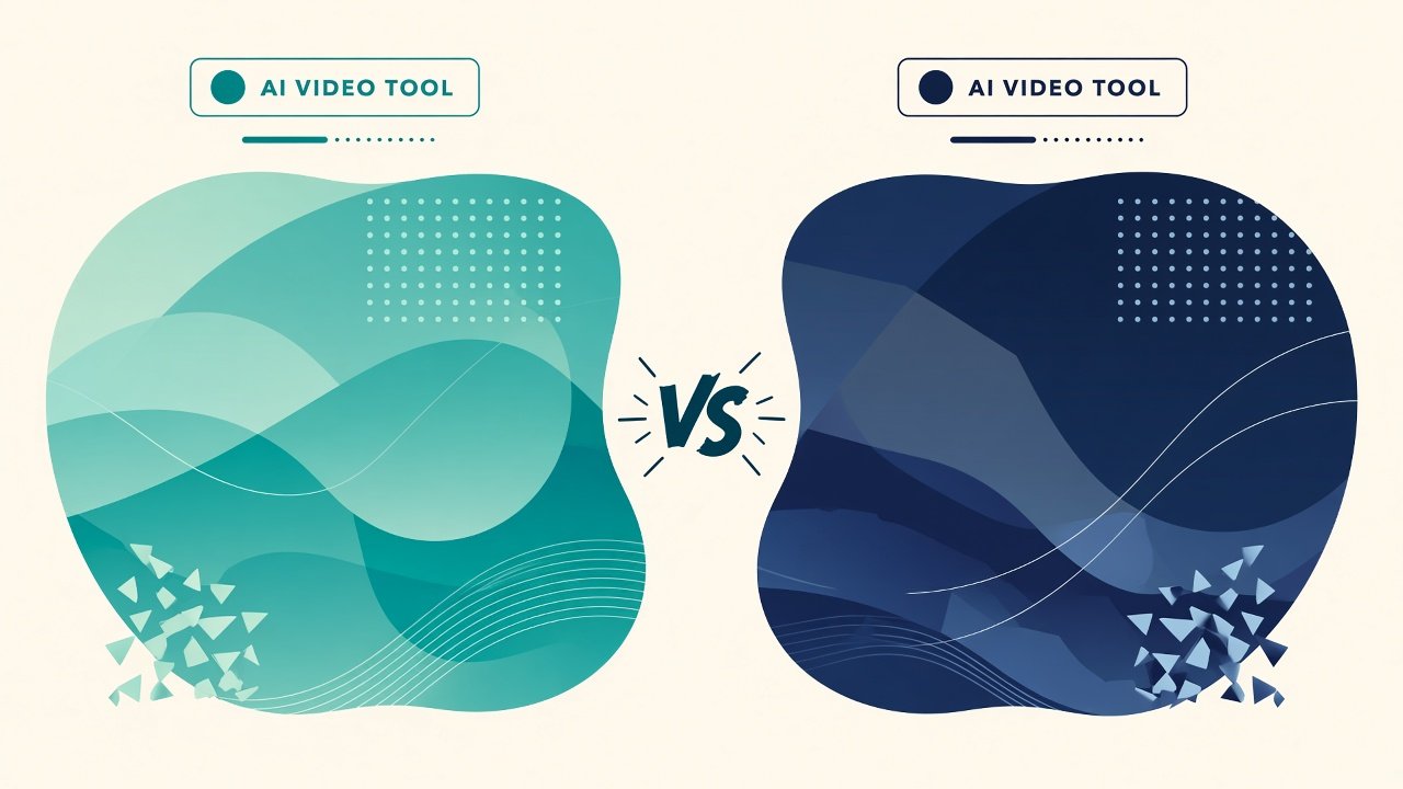 Moon Picke Fliki vs Pictory comparison illustration