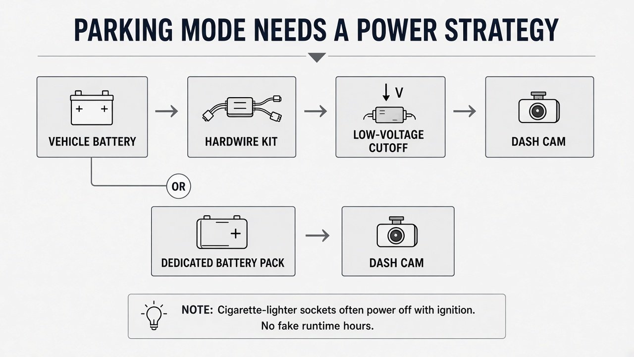 Hardwire kit and low-voltage cutoff versus dedicated battery pack