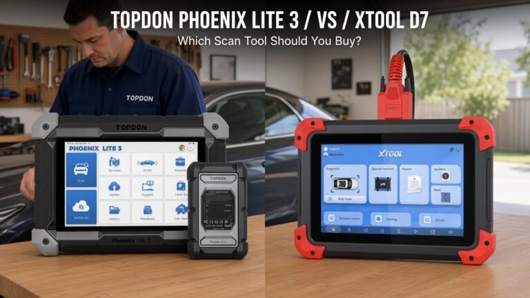 What You Need to Know About TOPDON Phoenix Lite 3 vs XTOOL D7