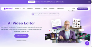 Pictory AI video editor