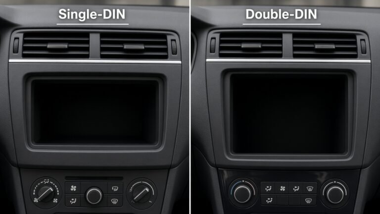 What You Need to Know About single DIN vs double DIN