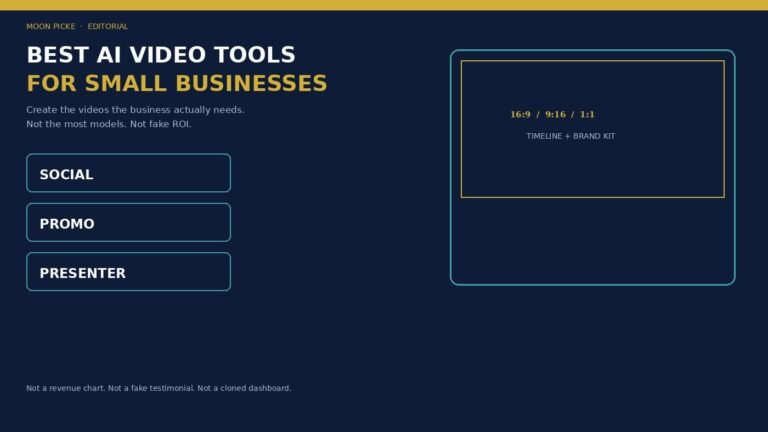 A Practical Look at best AI video generator for small businesses