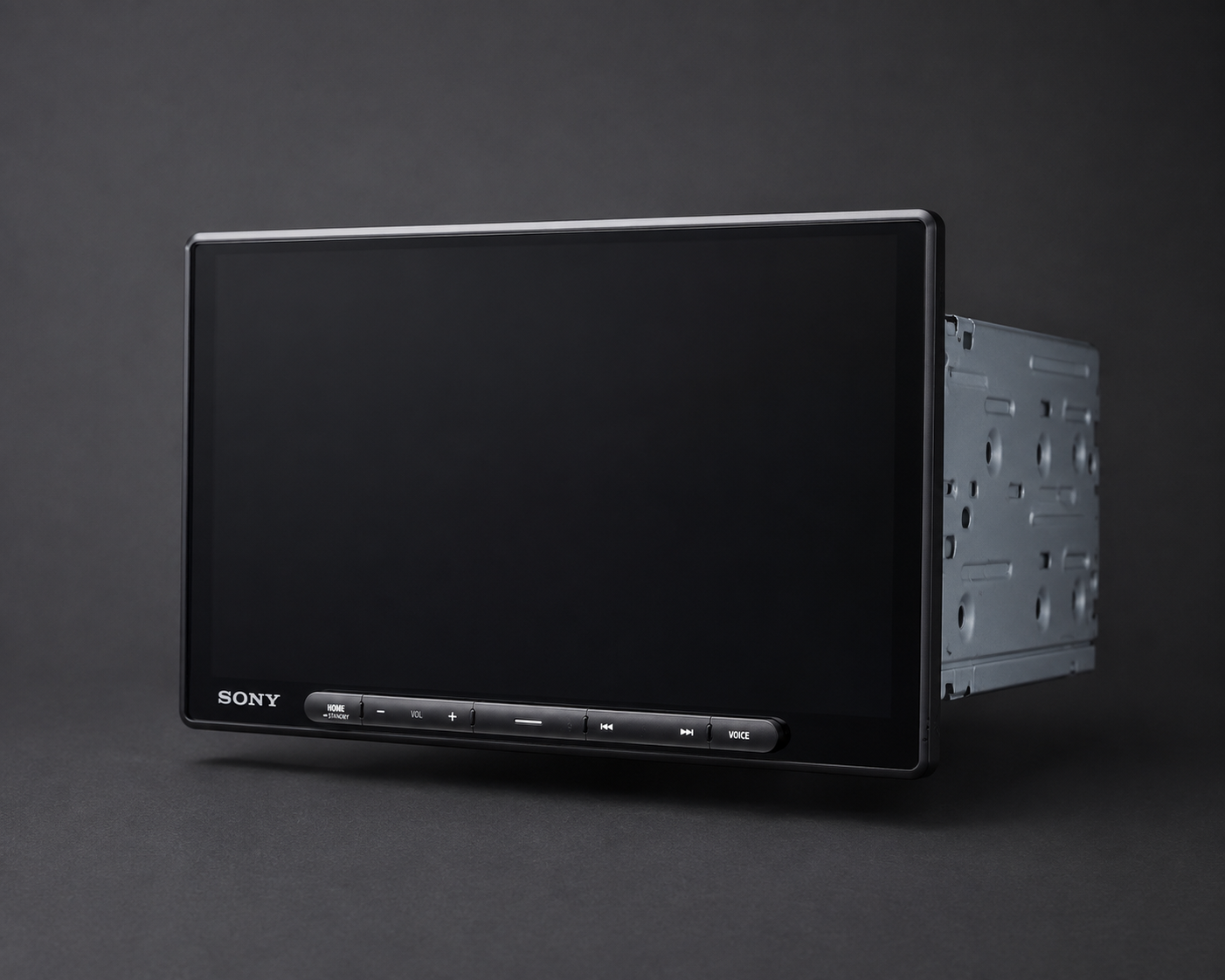 Sony XAV-AX8500 floating screen and single-DIN chassis