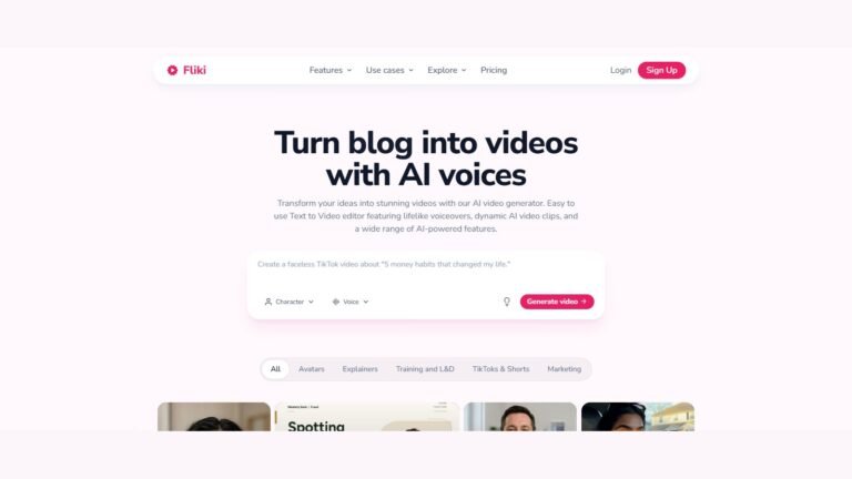 Fliki AI Review (2026): Is It Worth It for AI Video & Voiceovers?
