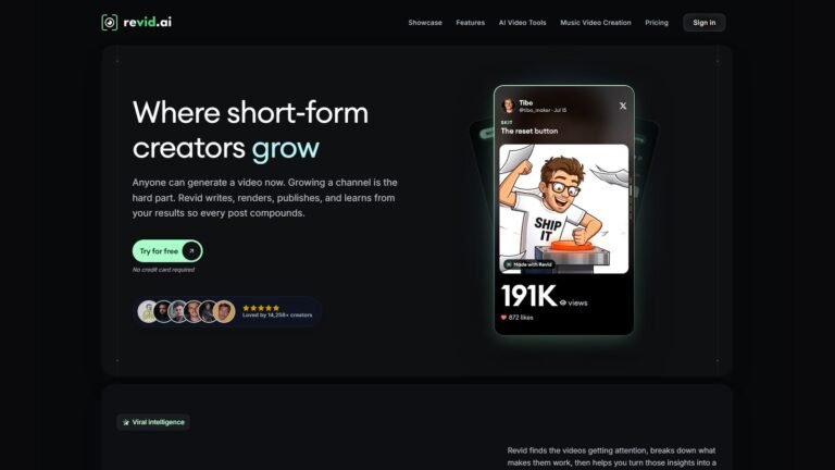 Revid AI Review (2026): Is It Worth It for AI Social Videos?