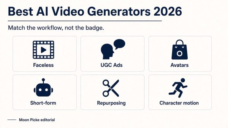 The Best AI Video Generators: Reliable