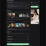 Revid TikTok video generator form, with 9:16 selected, contained inside a wide editorial frame