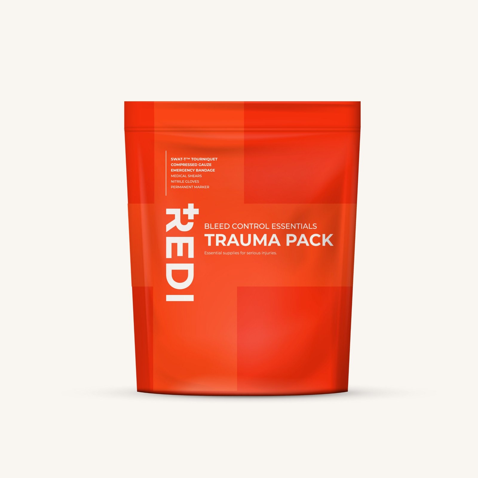 Redi Trauma Pack pouch reverse or contents print