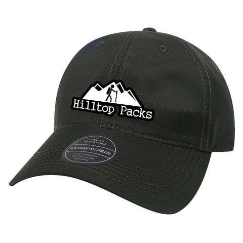Hilltop Packs Cool Fit Packable Cap UPF 50+ in Black