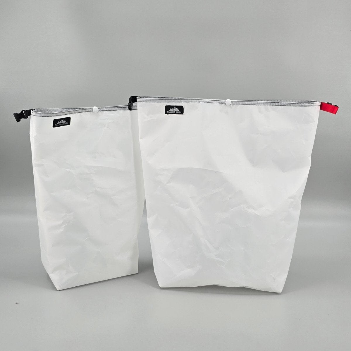 Hilltop Packs D50T roll-top food bag open showing interior