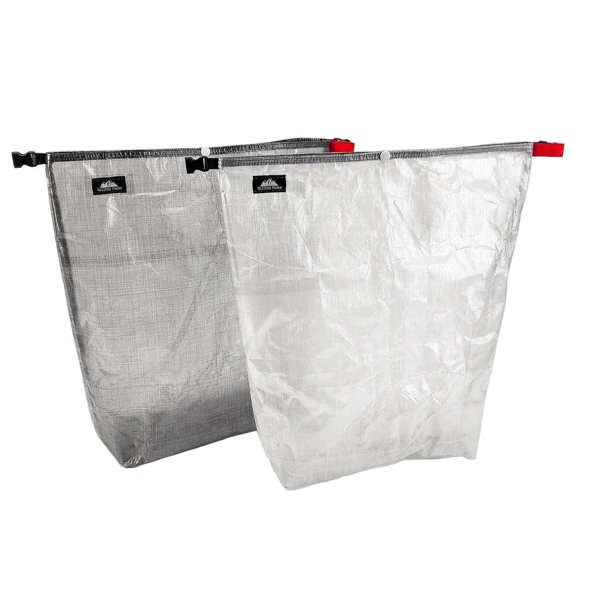 Hilltop Packs Dyneema food bag; Semi-Clear was the in-stock color when checked