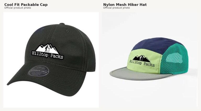 Hilltop Packs Hiking Hats Compared (2026): Cool Fit vs Nylon Mesh Hiker Hat