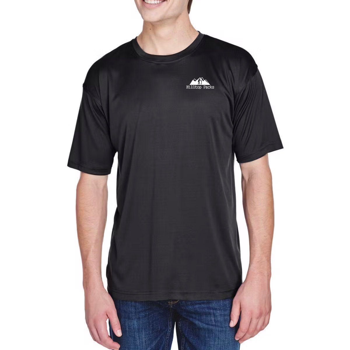 Hilltop Packs Performance T-Shirt Cool and Dry in Black