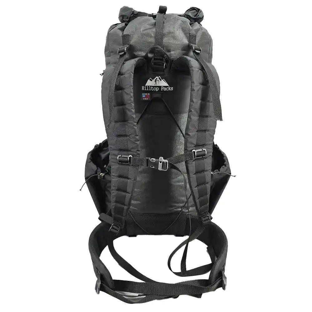Hilltop Packs Raven D V4 rear harness, sternum strap and hip belt