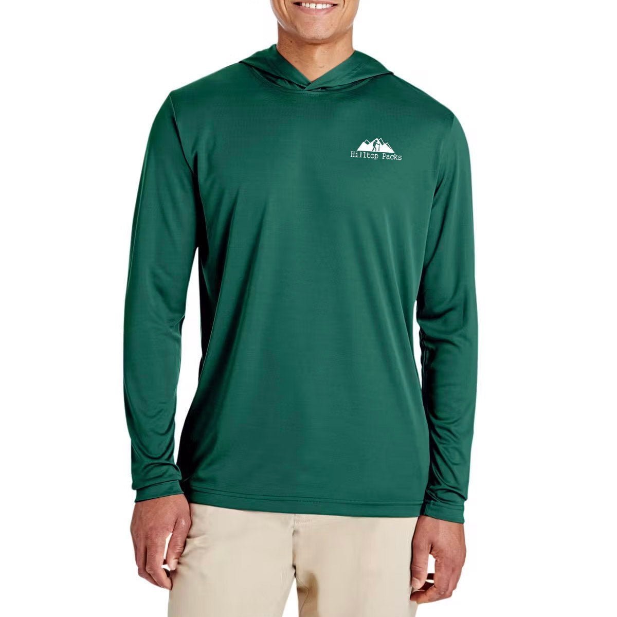 Hilltop Packs UltraShade Hoodie in Forest Green