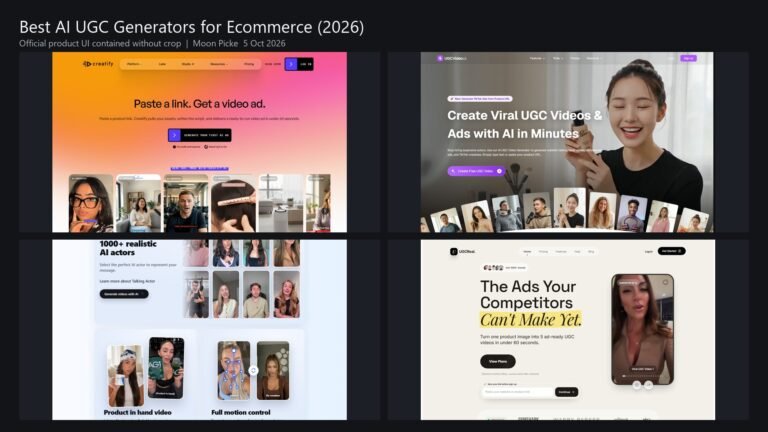 Best AI UGC Generators for Ecommerce in 2026: 7 Tools for Product Ads