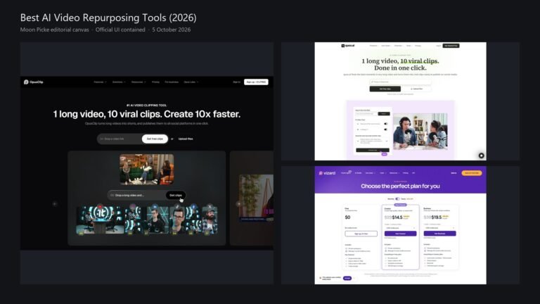 Best AI Video Repurposing Tools in 2026: 7 Tools for Turning Long Videos Into Shorts